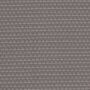 Close-up of a textured gray fabric with a grid-like pattern of small, raised bumps arranged in horizontal and vertical lines.