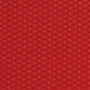 Close-up of a red textured surface featuring a repeating hexagonal or honeycomb pattern, creating a slightly raised and three-dimensional appearance.