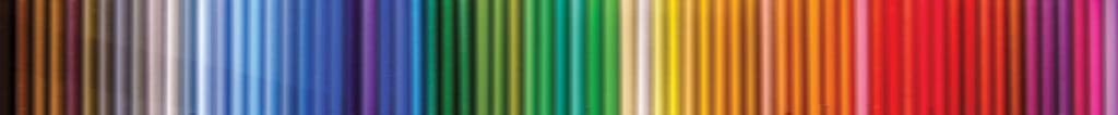 Vertical stripes in a rainbow spectrum, transitioning smoothly from black and brown on the left through shades of blue, green, yellow, orange, and red on the right. The stripes are bright and evenly spaced.